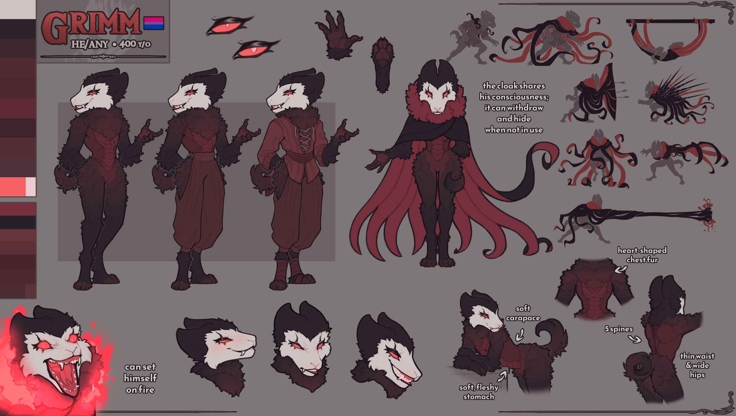 Grimm's reference sheet